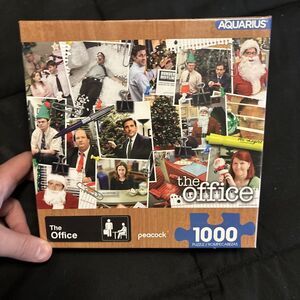 THE OFFICE Christmas Party Jigsaw Puzzle 1000 Piece NEW Sealed Aquarius